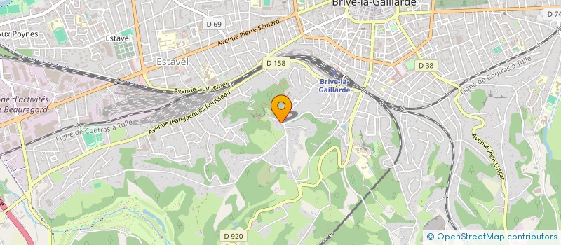 localisation de l'entreprise MADAME TRANG VO HIEU  BRIVE-LA-GAILLARDE