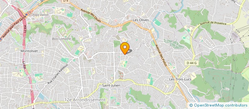 localisation de l'entreprise MADAME TRECY BOGTCHALIAN  MARSEILLE