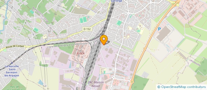 localisation de l'entreprise MADAME TRECY DELANNOY à BRETIGNY-SUR-ORGE