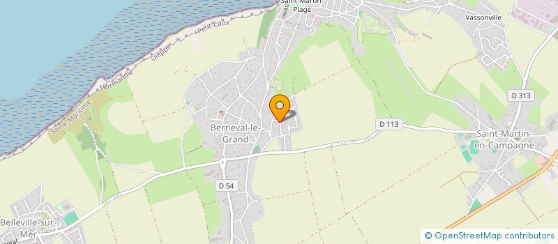 localisation de l'entreprise MADAME TRECY SERAFFIN  PETIT-CAUX