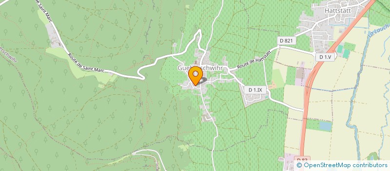 localisation de l'entreprise MADAME TREENET PHAOPHAN  EGUISHEIM