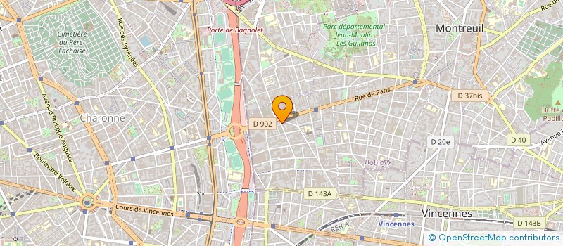localisation de l'entreprise MADAME TREFY ROMARD à MONTREUIL