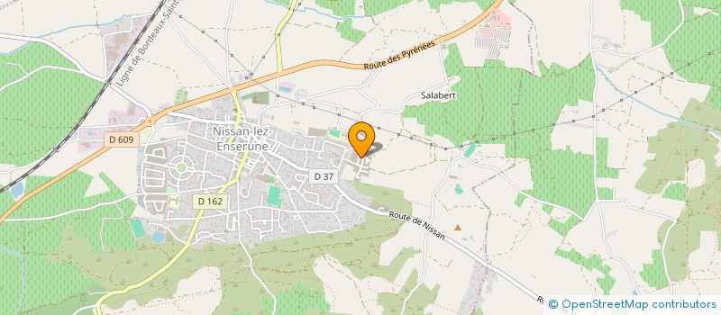 localisation de l'entreprise MADAME TRESSY ESPINOS  NISSAN-LEZ-ENSERUNE