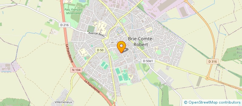 localisation de l'entreprise MADAME TRICIA DIATEZUA  BRIE-COMTE-ROBERT