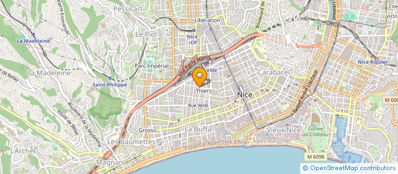 localisation de l'entreprise MADAME TRICIA TEO  NICE