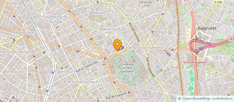 localisation de l'entreprise MADAME TRIGUEIROS MACHADO  PARIS