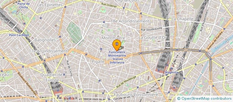 localisation de l'entreprise MADAME TRINE CLAUSEN à PARIS