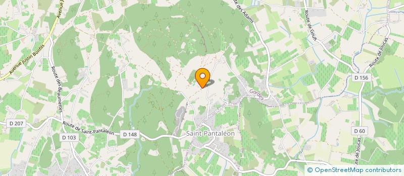 localisation de l'entreprise MADAME TRINIDAD GONZALEZ JUAREZ  GORDES