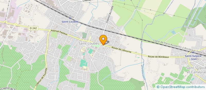 localisation de l'entreprise MADAME TRINITE CORTES  SAINT-LOUBES