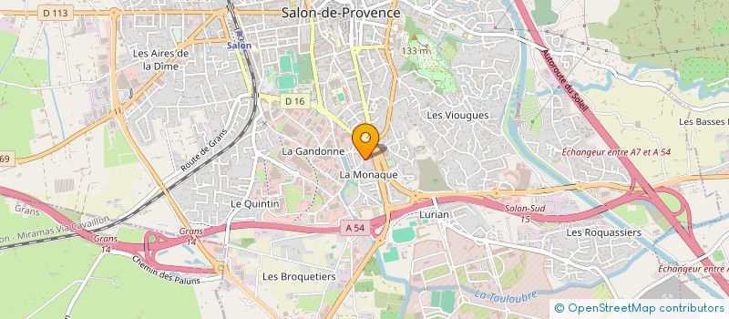 localisation de l'entreprise MADAME TRINITE FERNANDEZ  SALON-DE-PROVENCE