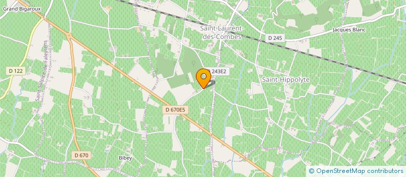 localisation de l'entreprise MADAME TRINITE NAVARRI  SAINT-LAURENT-DES-COMBES