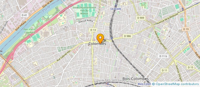 localisation de l'entreprise MADAME TRISHA ARMENTO à COLOMBES