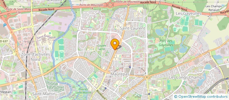 localisation de l'entreprise MADAME TRISTAN BEZANDRY  RENNES