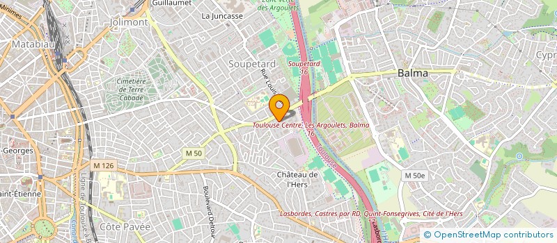 localisation de l'entreprise MADAME TRISTANA BURILLON à TOULOUSE