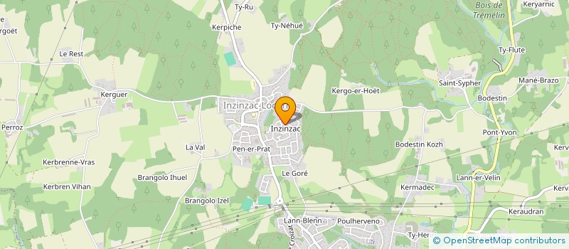 localisation de l'entreprise MADAME TRISTANA LAHAY  INZINZAC-LOCHRIST