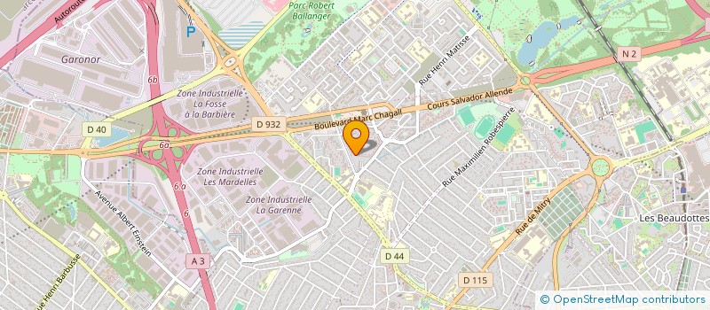 localisation de l'entreprise MADAME TRISTANA PETIT à AULNAY-SOUS-BOIS