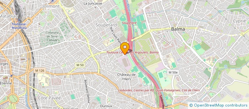 localisation de l'entreprise MADAME TRISTANE DECHESNE à TOULOUSE