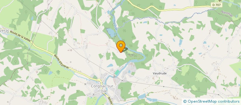 localisation de l'entreprise MADAME TRUDIE GRUNDY  CORGNAC-SUR-L'ISLE