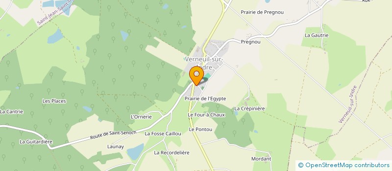 localisation de l'entreprise MADAME TRUDY CHABANNE  VERNEUIL-SUR-INDRE