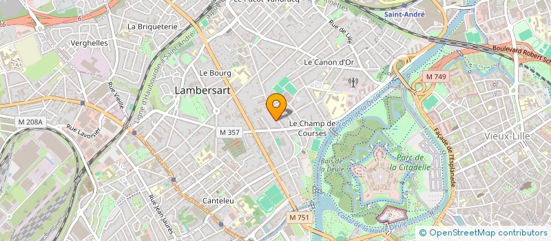 localisation de l'entreprise MADAME TSAM KAM à LAMBERSART