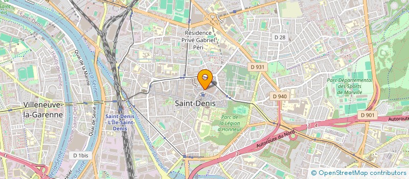 localisation de l'entreprise MADAME TSHELA NGANDU  SAINT-DENIS