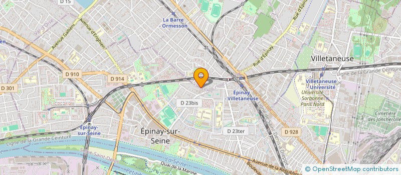localisation de l'entreprise MADAME TSIPORA KLEIN à EPINAY-SUR-SEINE