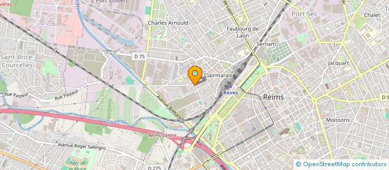 localisation de l'entreprise MADAME TSISIA ROSTIASHVILI  REIMS