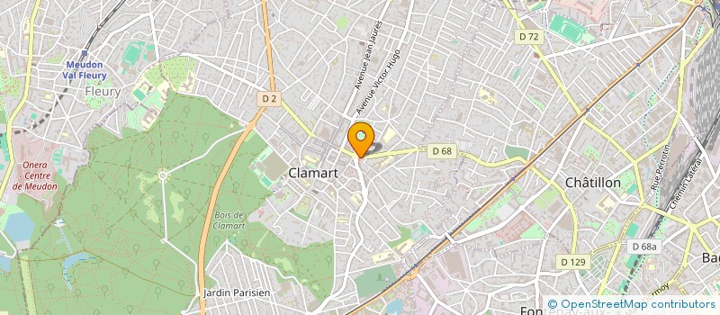 localisation de l'entreprise MADAME TSIWAHBI HAMRAOUI à CLAMART