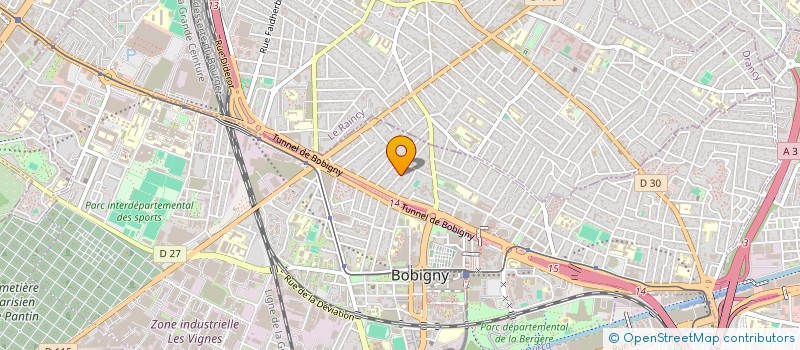 localisation de l'entreprise MADAME TSO YUAN CHEN à BOBIGNY