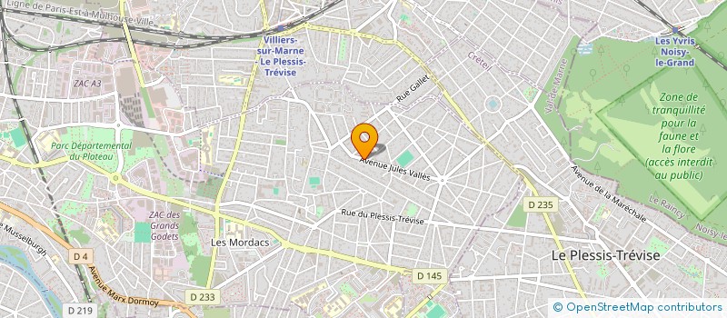 localisation de l'entreprise MADAME TU-TRANG HA  CHAMPIGNY-SUR-MARNE