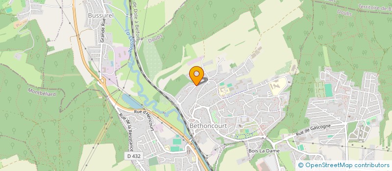 localisation de l'entreprise MADAME TUBA GUL  BETHONCOURT