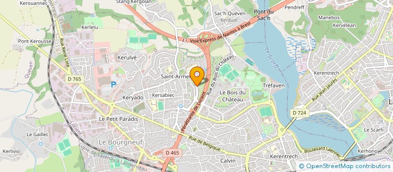 localisation de l'entreprise MADAME TUBGA KARATEPE à LORIENT