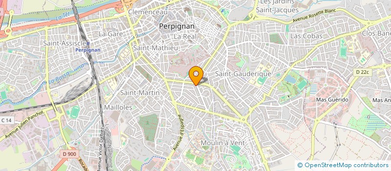 localisation de l'entreprise MADAME TUDORITA BOT à PERPIGNAN