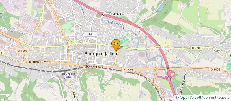 localisation de l'entreprise MADAME TUGBA AKAN  BOURGOIN-JALLIEU