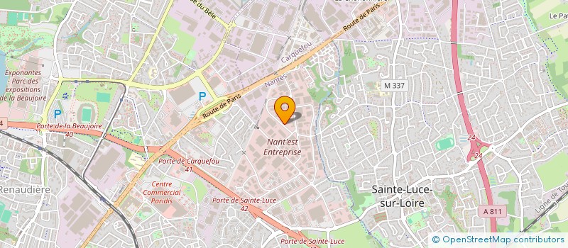 localisation de l'entreprise MADAME TULAY CAVUS  NANTES