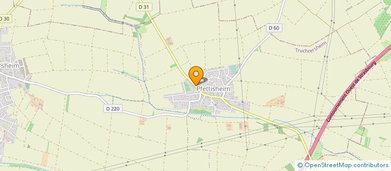 localisation de l'entreprise MADAME TULAY KORKMAZ  PFULGRIESHEIM