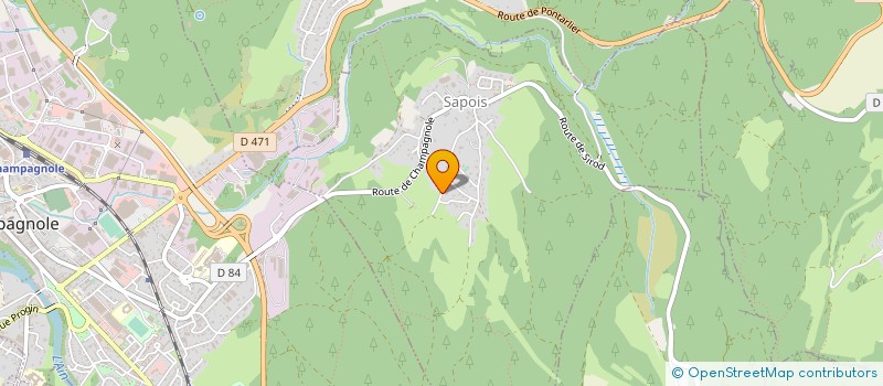 localisation de l'entreprise MADAME TULAY KOSKER  SAPOIS