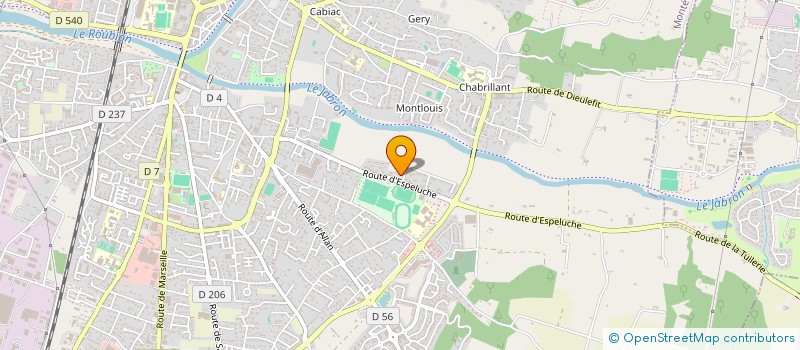 localisation de l'entreprise MADAME TULAY OZCELIK à MONTELIMAR