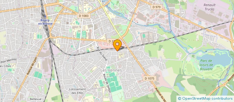 localisation de l'entreprise MADAME TULAY OZMEN  BOURG-EN-BRESSE