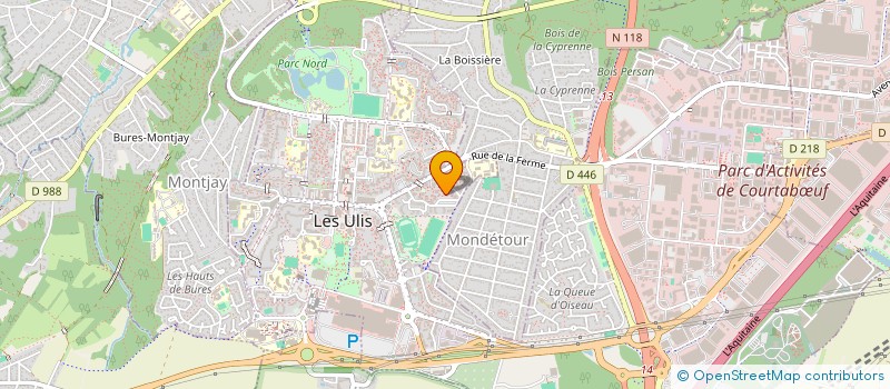 localisation de l'entreprise MADAME TUMISHA IBRAGIMOVA à LES ULIS