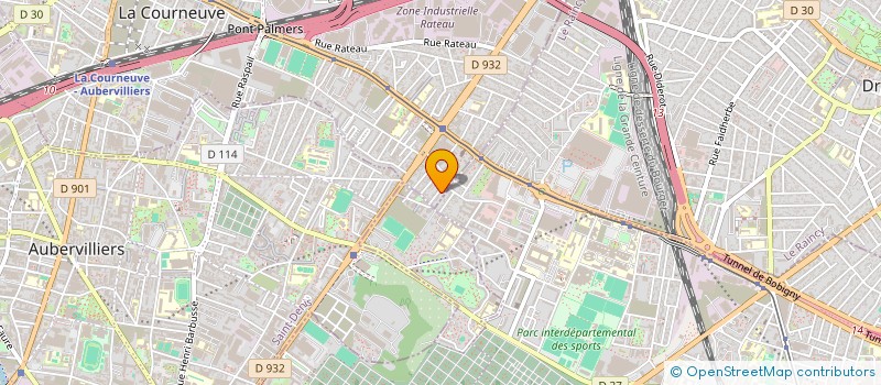 localisation de l'entreprise MADAME TUMPA DEY à LA COURNEUVE