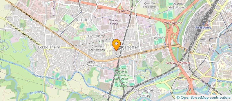 localisation de l'entreprise MADAME TUNCEL GUNEY à STRASBOURG