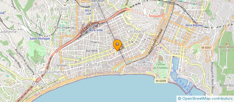 localisation de l'entreprise MADAME TUNDE EORY à NICE