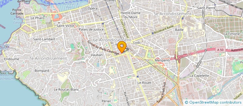 localisation de l'entreprise MADAME TUR MELISSA  MARSEILLE