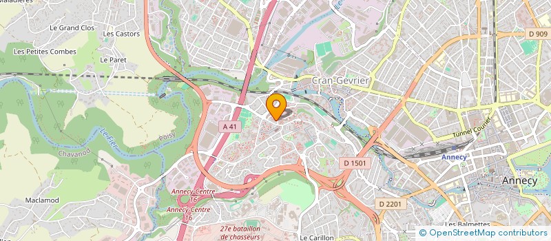 localisation de l'entreprise MADAME TURKAN KOC à ANNECY