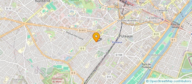 localisation de l'entreprise MADAME TUYET-DAVIDA TRAN  PUTEAUX