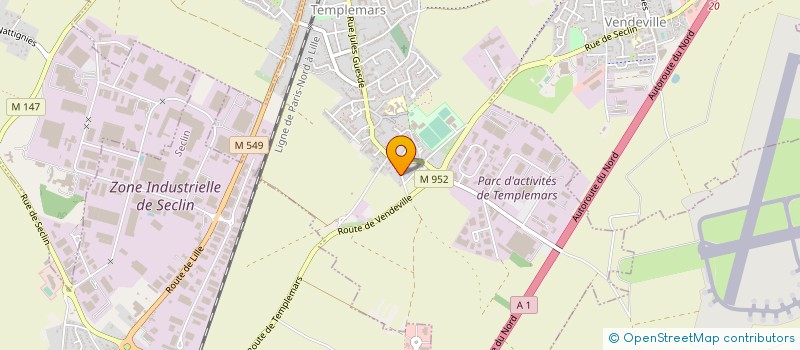 localisation de l'entreprise MADAME TWINY CAREME  TEMPLEMARS