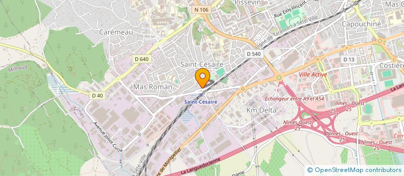 localisation de l'entreprise MADAME TYCIA VI  NIMES