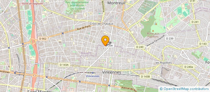 localisation de l'entreprise MADAME TYFANNIE VANHOEKE à MONTREUIL