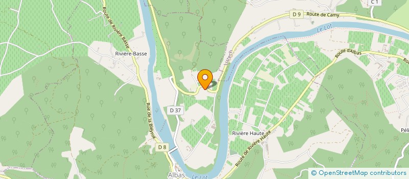 localisation de l'entreprise MADAME TYFENE BETTEFORT  LUZECH